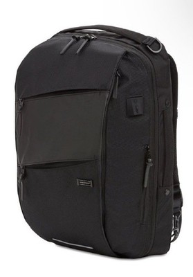 SWISSGEAR -19  Laptop Hybrid Backpack/Messenger Bag Black-USB Port Sling