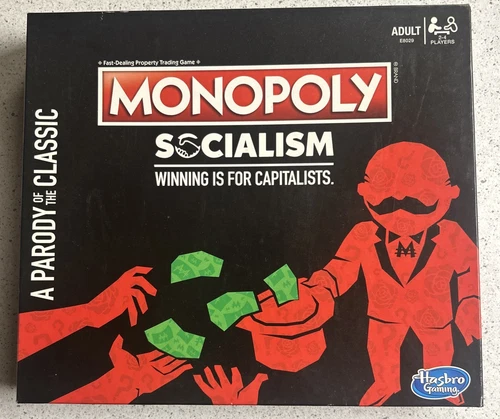 Hasbro Monopoly Socialism Parody Gioco da Tavolo NUOVO! Vedi nota