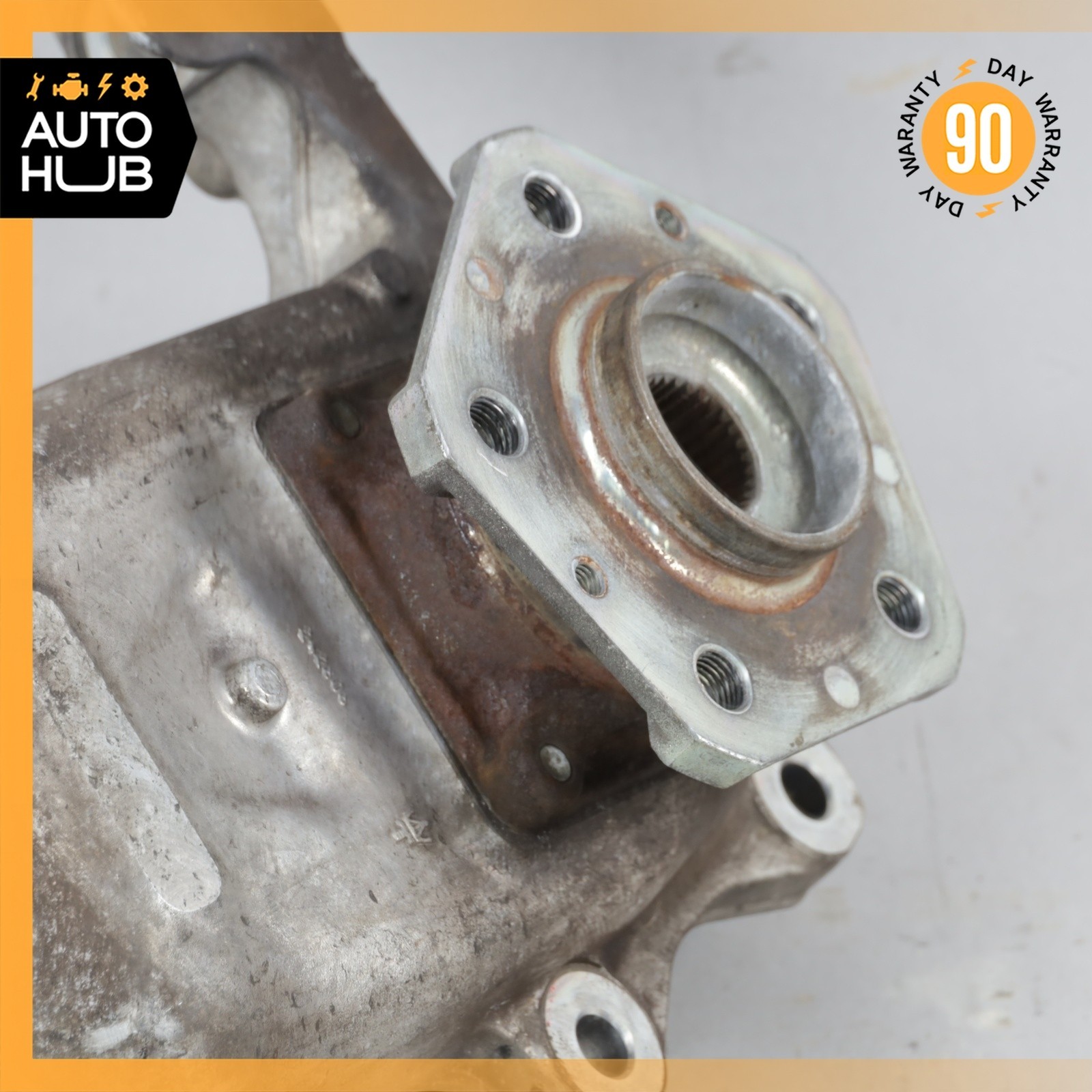 03-10 Maserati GranTurismo M145 Front Left Spindle Knuckle Hub w/ Arm OEM 66k