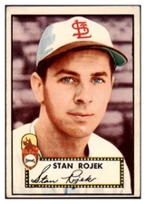 1952 TOPPS #163 STAN ROJEK BROWNS VG SET BREAK 488240 (KYCARDS)