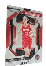Caitlin Clark ~ 2024 Panini Prizm WNBA 27 Monopoly Rookie Indiana Fever