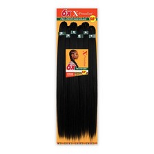 Sensationnel X-Pression Prestretched Braiding Hair-6X Braid 58in,1 JETBLACK