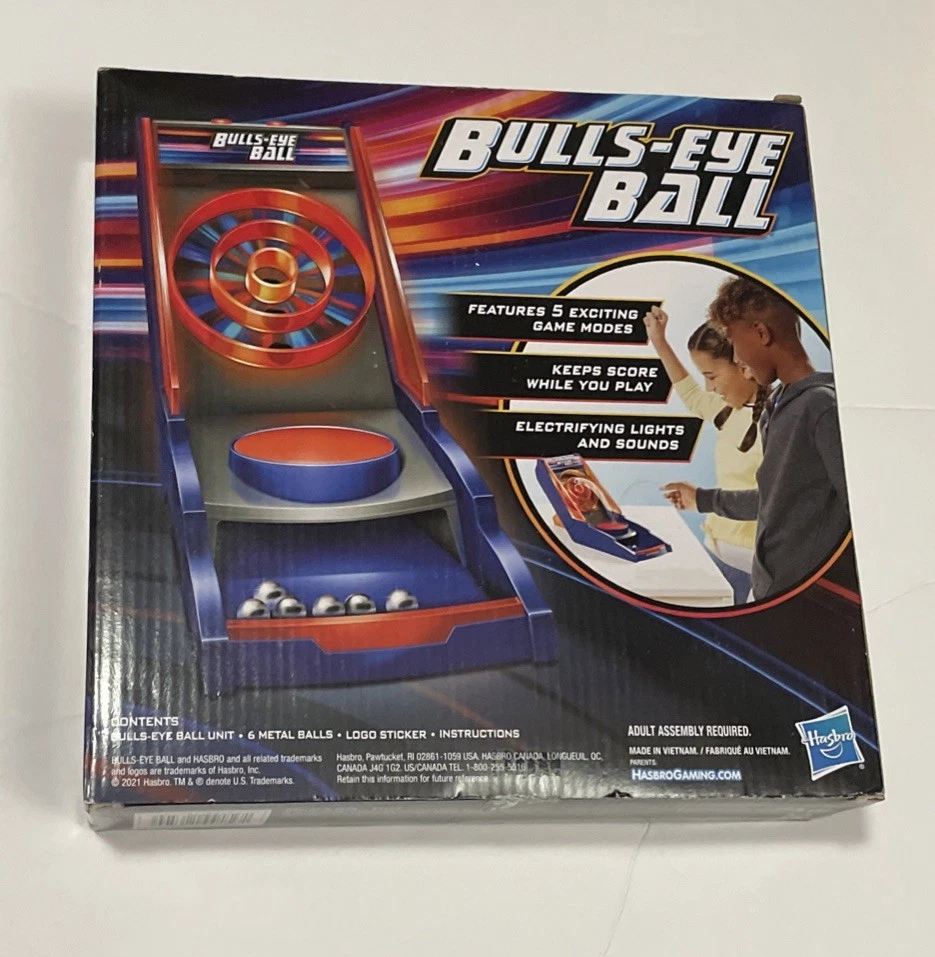 Bulls-Eye Ball Game • Lights & Sound • 5 Game Modes • Keeps Score • Hasbro - Image 2 of 3