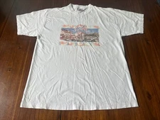 Planet Hollywood Cannes France Shirt Size XL Vintage Distressed
