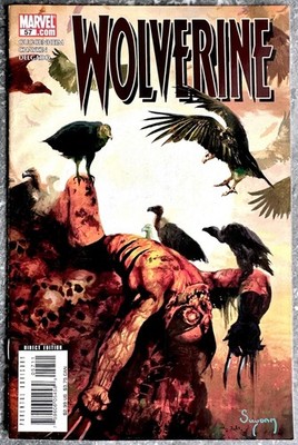 Wolverine #57 Arthur Suydam Marvel Zombies Comic Book Key 1st App Shogun 2007 VF