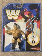 Zack Ryder / Matt Cardona Signed Autograph Retro WWE Wrestling Figure JSA COA