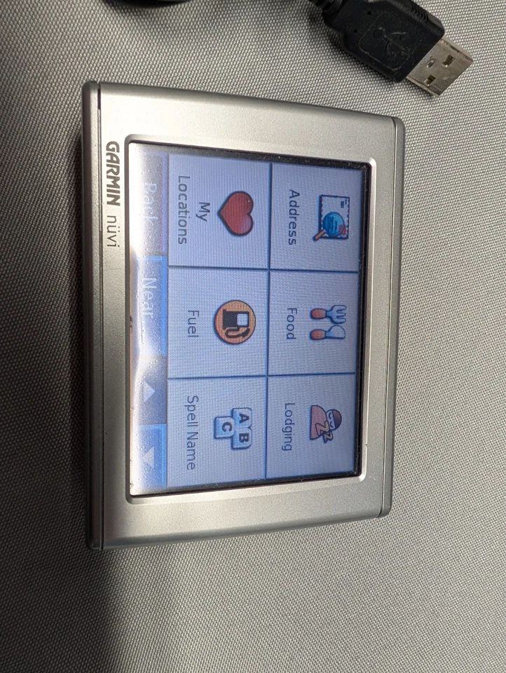 Garmin Nuvi 360NA GPS Unit only Portable vintage GPS Navigator (tested Works). - Image 3 of 4