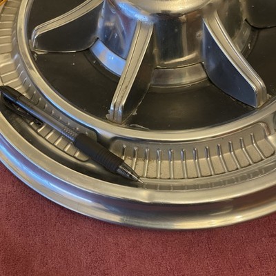 【ケバブ】フロントフェンダー フルワイズハブmade in England 1969 Ford Mercury Monterey Marauder Wheel Cover Hubcap Spinner 7