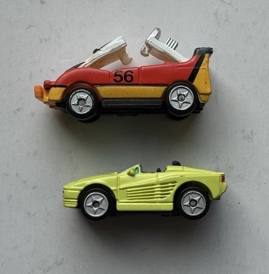 Vintage Micro Machines Galoob 1991 Imposters Ferrari Testarossa March 707 Racer - Image 3 of 4