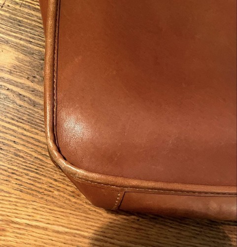Borsa tote GHURKA n.70 tutta pelle pelle marrone - Foto 15 di 16
