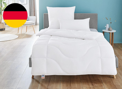Irisette Lotte Ganzjahresdecke - Produziert in Deutschland - Steppbett Mit Top C