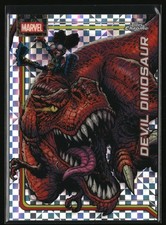 2026 Topps Chrome Marvel Comics #110 Devil Dinosaur X-Fractor