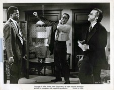 Sidney Poitier, Anthony Zerbe, and Dick Dial (1970) ❤️ Vintage Photo 1286K