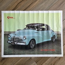 Rare Vintage 197080s Q-vo Lowrider Magazine 17x23 Poster 47 Chevy Coupe Car Rare Vintage 197080s Q-vo Lowrider Magazine 17x23 Poster 47 Chevy Coupe Car