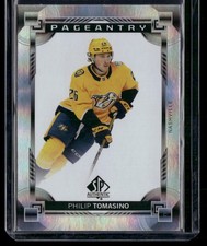 Philip Tomasino 2024-25 SP Authentic #P-23 Pageantry Nashville Predators