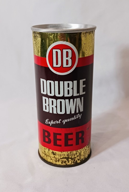 Vintage DB Double Brown Export Quality Beer Can New Zealand 450ml! Dominion Brew