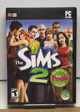 The Sims 2 PC 2006 EA Complete CD ROM Key on Manual Windows Life Simulation