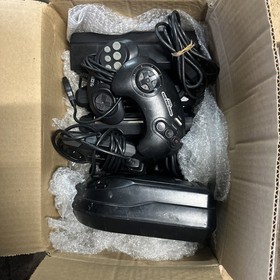 SEGA CONSOLE LOT-SATURN, GENESIS 16-BIT, GAME GEAR, GENESIS 32X FOR PARTS ONLY.