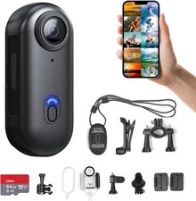 H8 4K Mini Action Camera 64GB WiFi Wearable Helmet Body Cam