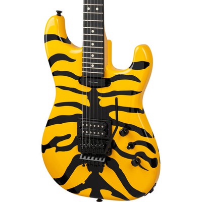 Jackson Pro Origins 1985 Limited Edition San Dimas SD1 HH FR Yellow Bengal