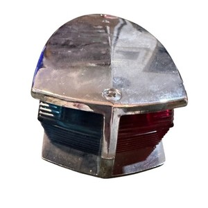 Vintage Chrome Boat Navigation Light