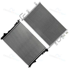 Aluminum Radiator & AC Condenser Cooling Kit for 2015-2019 Ford Flex Lincoln MKT