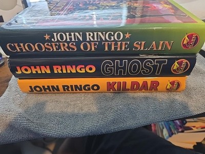 John Ringo Ghost Kildar Choosers of the Slain 1-3 Hardcover LOT 1st Print Baen