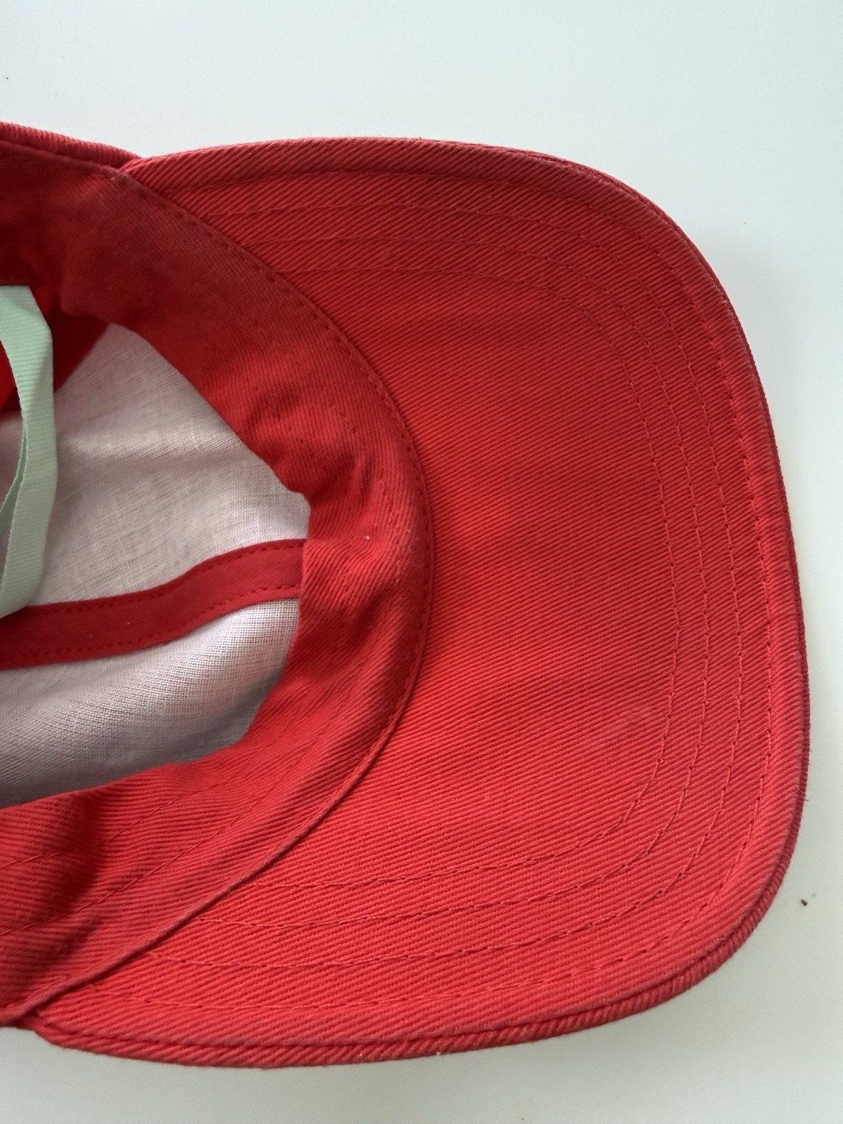 Off-White Red Adjustable Baseball Cap Men Designe… - image 4