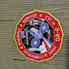 OA-6 ORBITAL ATK COMMERCIAL RESUPPLY SERVICES PATCH