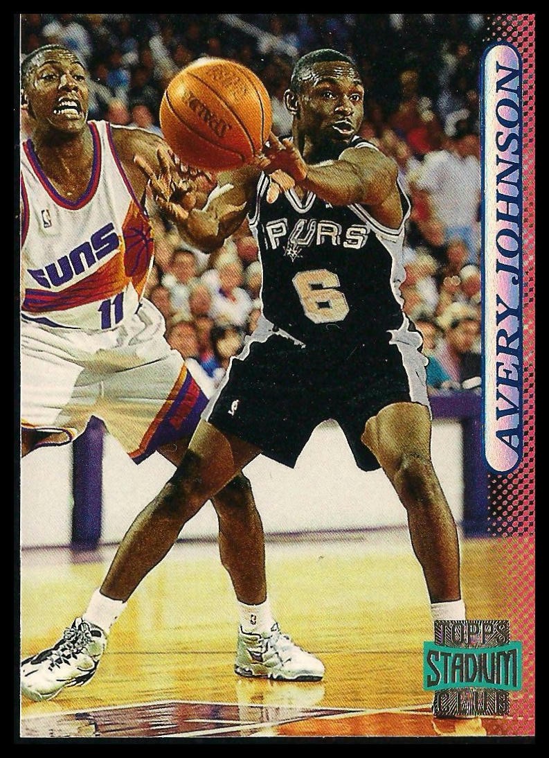 Avery Johnson 1996-97 Stadium Club Card!!