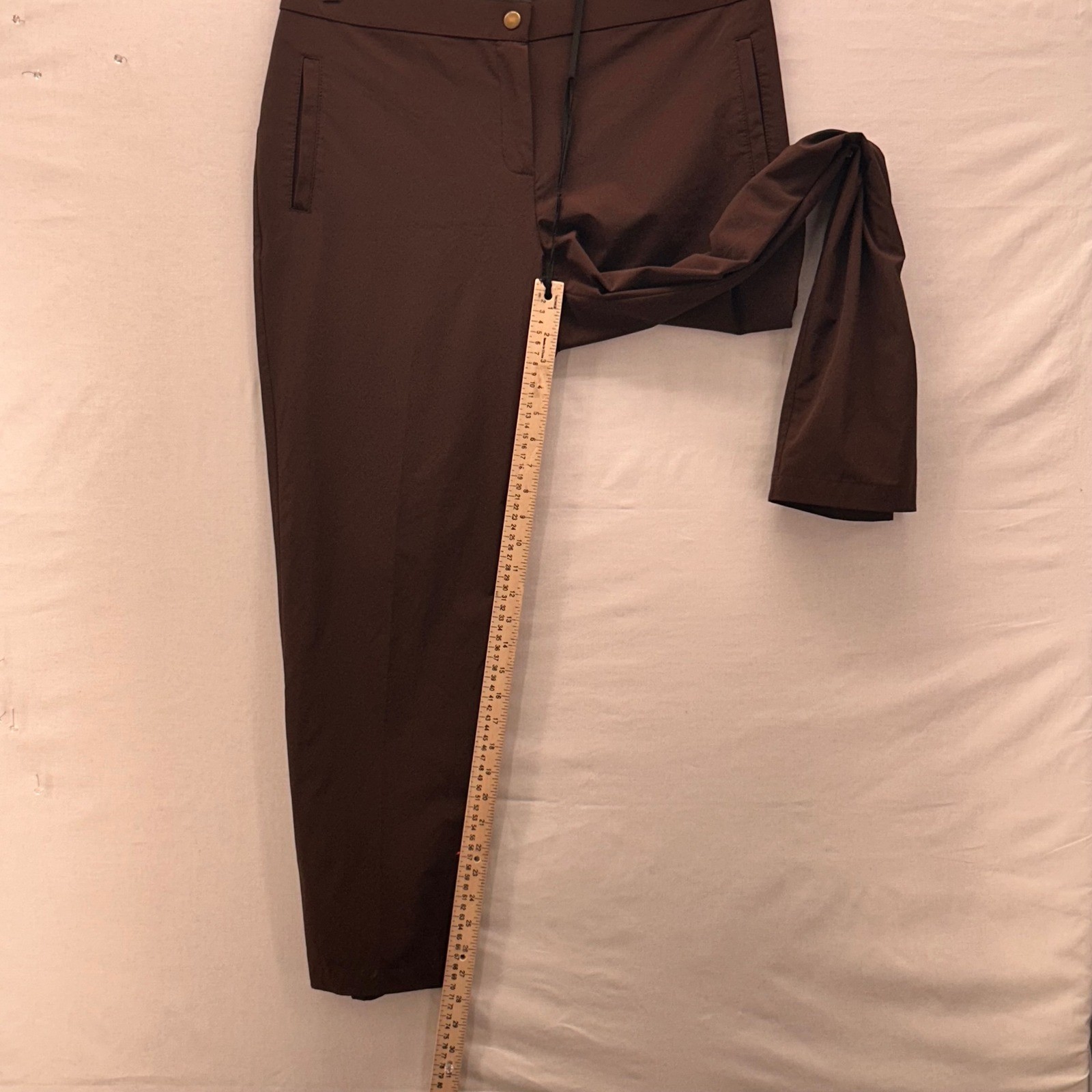 Chicos Performance Pants Large or 2 Chocolate Bro… - image 13