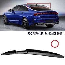 For Kia K5 Lx Lxs Ex Gt Gloss Black V Style Roof Spoiler Wing Rear Window Visor