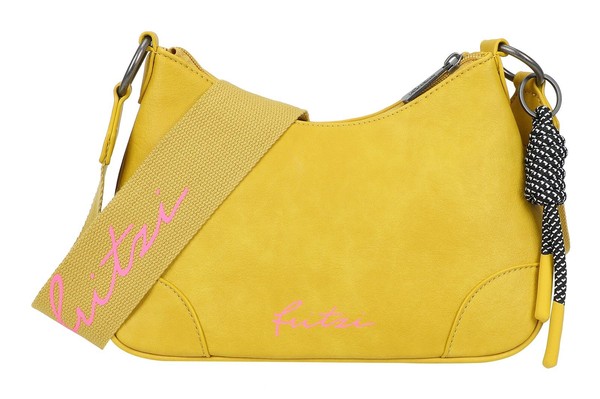 Fritzi Aus PreußEn Lou Cross UmhäNgetasche Tasche Yellow Gelb Neu-image