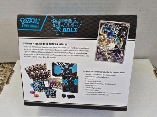 Pokémon BLACK BOLT Elite Trainer Box ETB OPENED W/PROMO, ACCESSORIES, & BULK - Picture 5 of 14