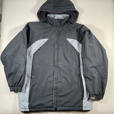 Vintage Nike ACG Jacket Mens Large Gray 3-in-1 Hooded Ski Shell Windbreaker