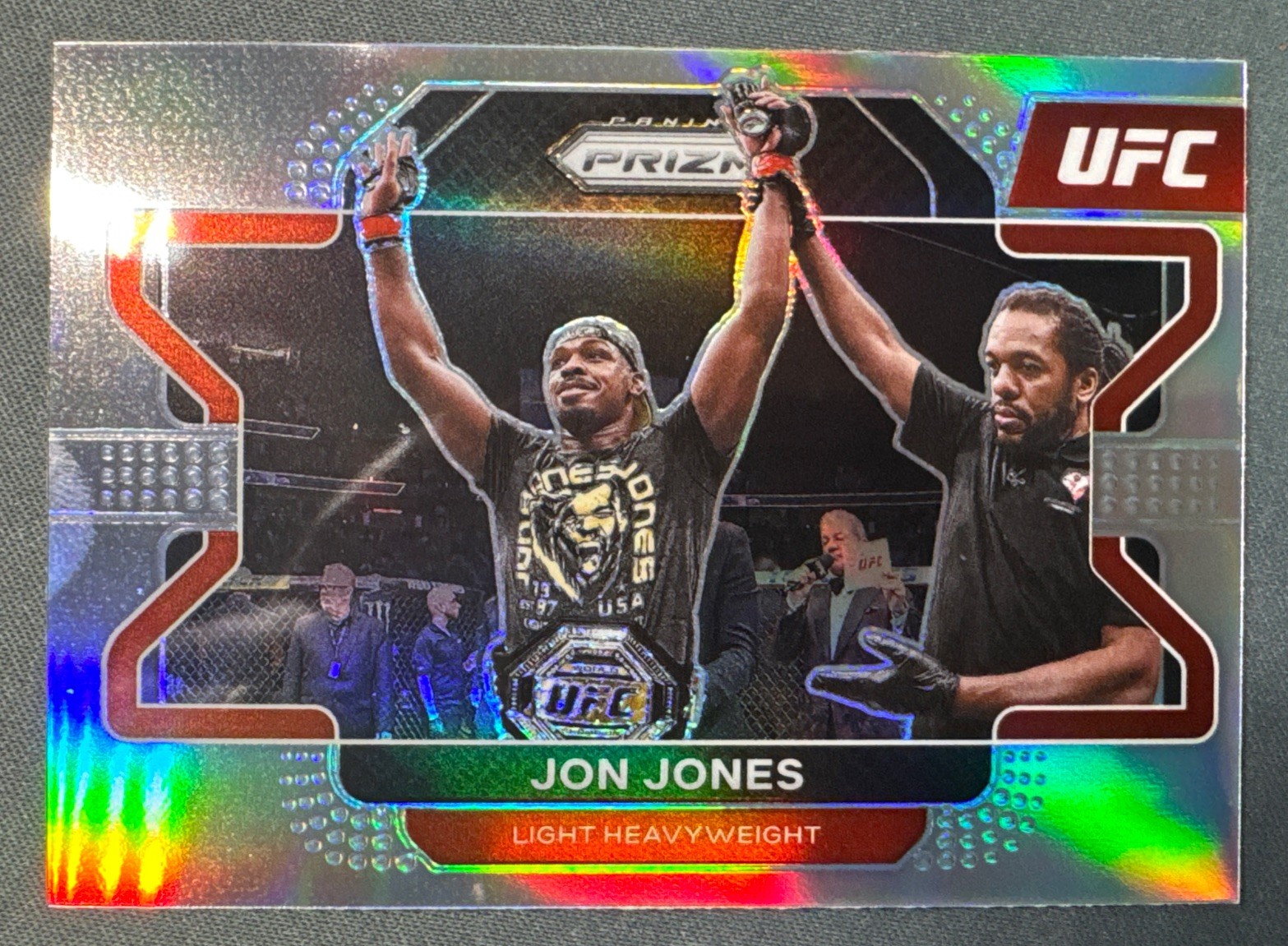 2022 Panini Prizm UFC - Jon Jones #4 Silver Prizm