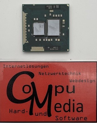 Intel i3-330M CPU 2,13GHz SLBMD Socket G1 (rPGA988A) 2 Kerne für Notebook