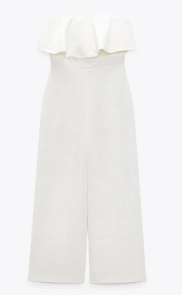 Sommer-Overall schulterfrei von ZARA - Bild 3 von 3