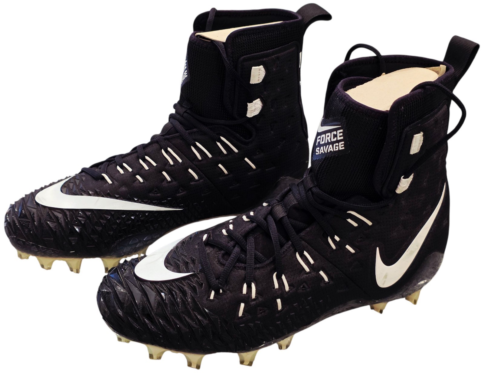 Men's Nike Force Savage Elite TD Football Cleats Black Sz 12 857063-011
