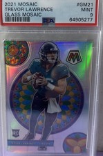 2021 Panini Mosaic - Glass Mosaic Trevor Lawrence #GM-21 (RC)