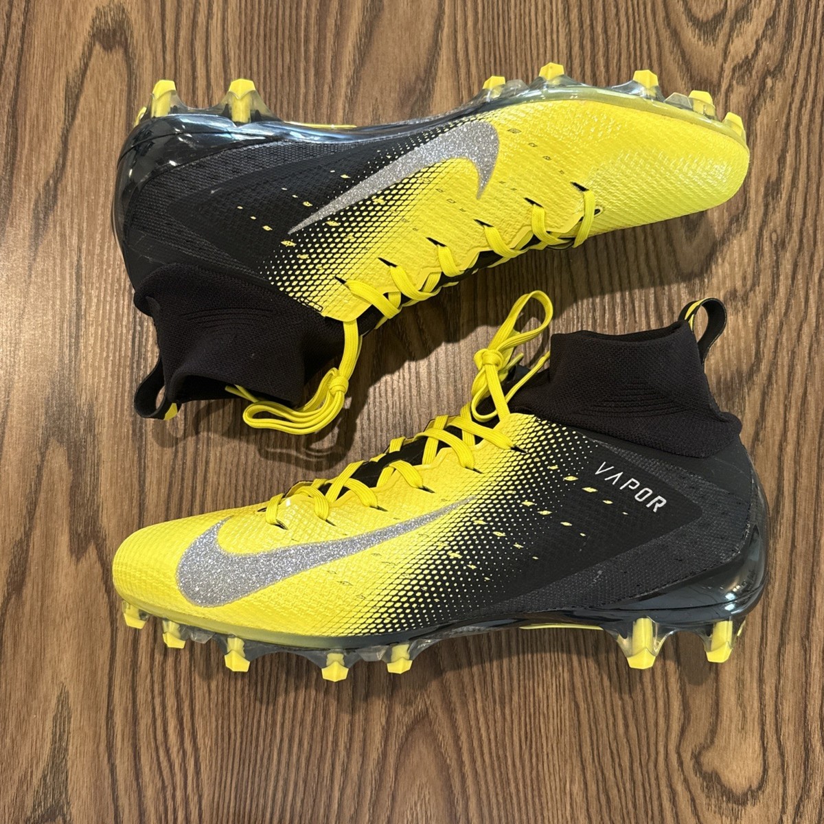 Nike Football Nike Vapor Untouchable Pro Yellow Size 16 Nike Vapor