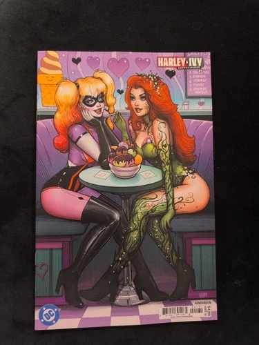 HARLEY AND IVY #1 NATHAN SZERDY POISON IVY HARLEY QUINN VARIANT