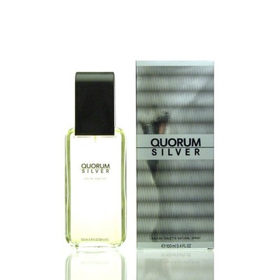 Puig Quorum Silver Eau de Toilette 100 ml EDT Spray Herren Herrenparfum NEU OVP