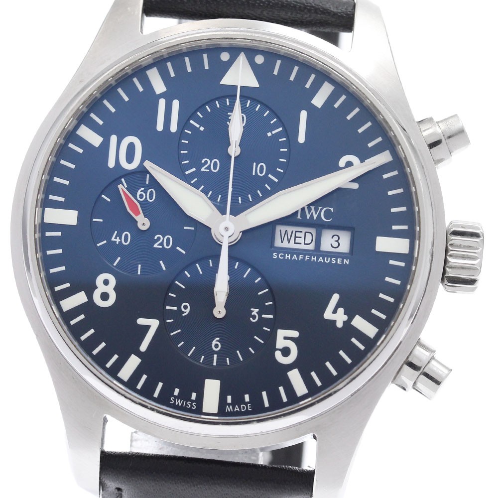 IWC SCHAFFHAUSEN Pilot's Watch Petite Prince IW377714 Automatic Men's_969002