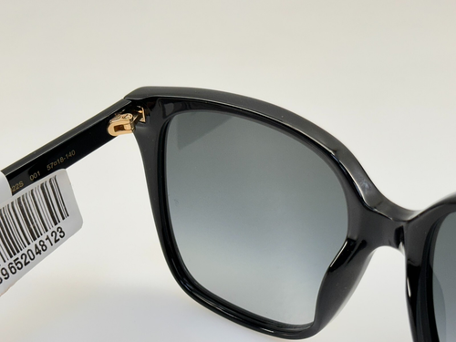 Gucci GG0022S 001 occhiali da sole donna nero/grigio sfumato occhio di gatto #10/2 - Foto 10 di 13