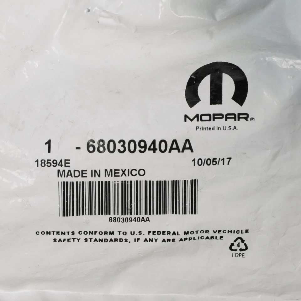 Jeep Dodge Chrysler 2001-2018 llenado de combustible bloqueo tapa de gasolina Mopar genuino fabricante de equipos originales nuevo Foto 3 de 3