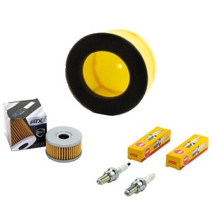 Set 3L Öl Wartung Für Suzuki XF 650 Freewind 97-02 Luftfilter Ölfilter Zündkerze