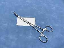 Miltex 7-164 Rochester Ochsner Forceps, Curved, 8", 1 x 2 Teeth, Germany