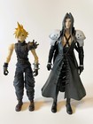 Final Fantasy Vii Play Arts Sephiroth and Cloud Strife Figures - Square Enix