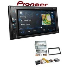 Pioneer autoradio Bluetooth USB per Peugeot 207 dal 2005 nero incl. Canbus